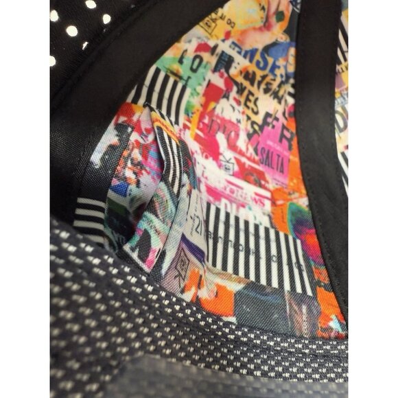 Melin MFLX Hydro Hat Water Repellent Black Performance Fitted Cap Mens 56cm - Picture 12 of 15